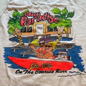 Anvil Men's White "Echo Lodge" tank top 2X